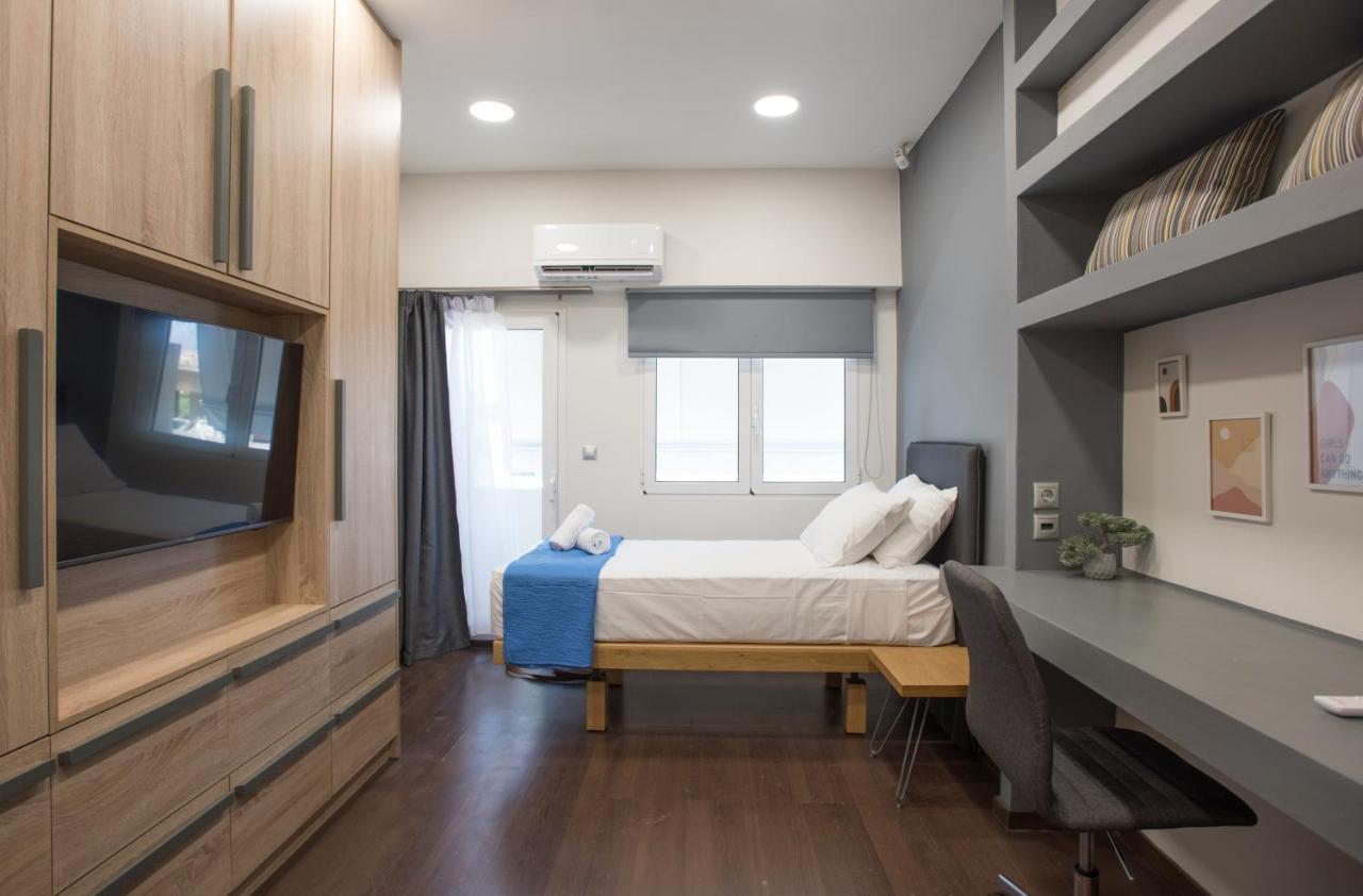 Modern Knossos Apartment Mastambás エクステリア 写真