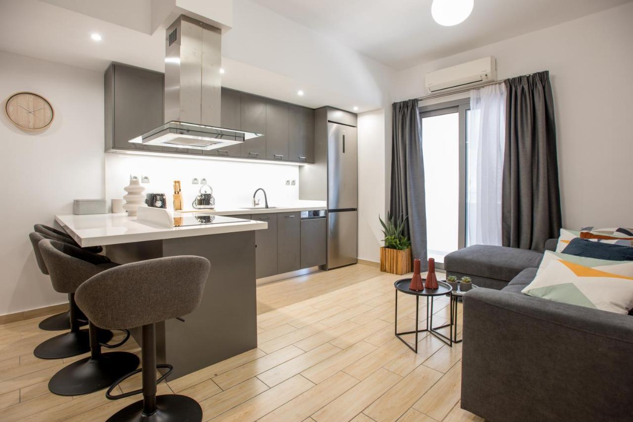 Modern Knossos Apartment Mastambás エクステリア 写真
