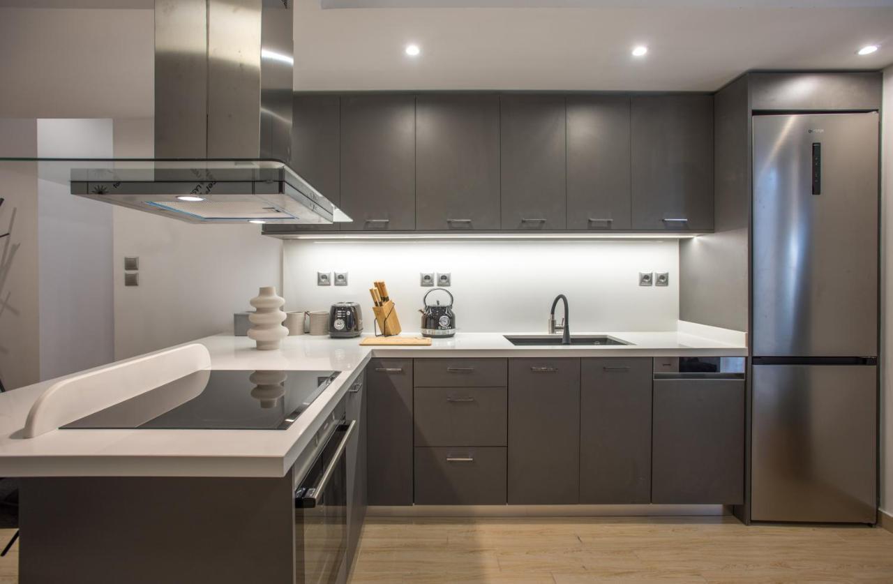 Modern Knossos Apartment Mastambás エクステリア 写真